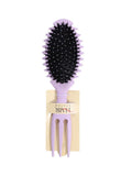 Hair System BK24-604 Purple Hair Brush for Detangling and Styling