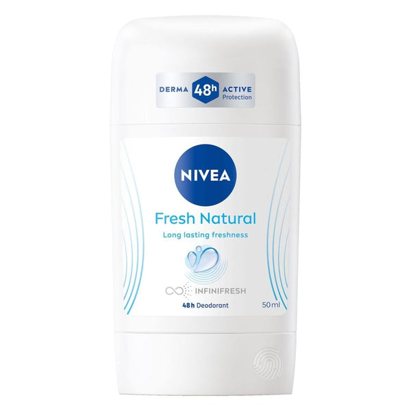 Natural Deodorant Stick Fresh Natural Gentle Sensitive Skin Nivea 50ml