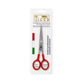 Hair Cutting Scissors Steel Red Handle Professional Precision Tiger 7mm
