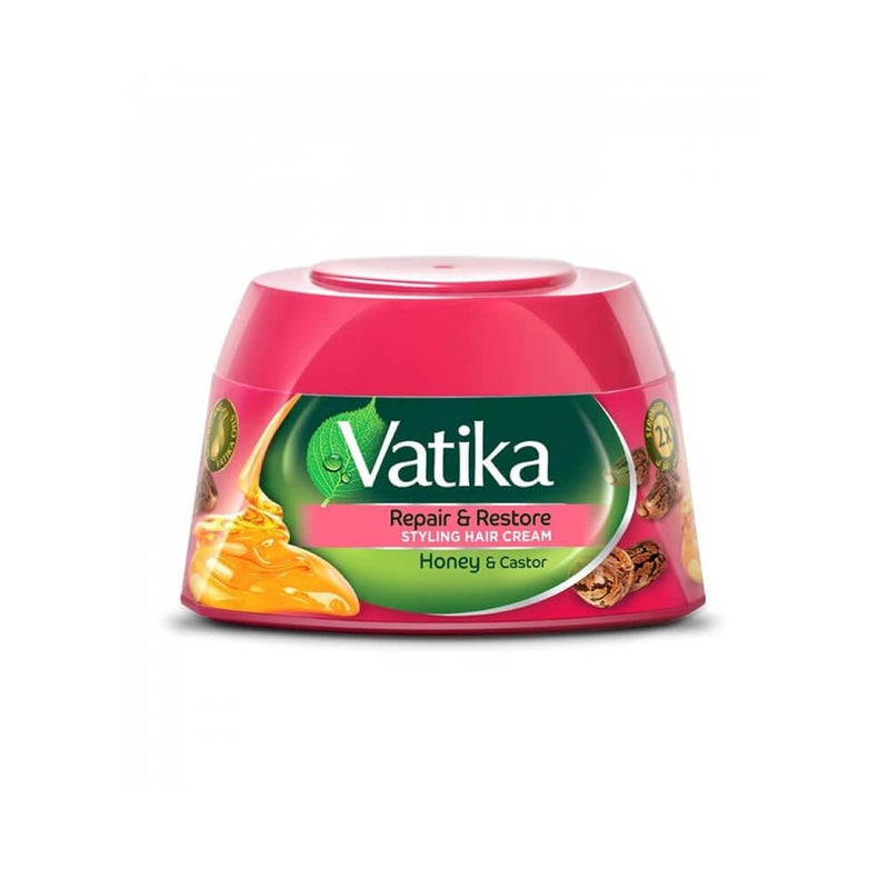 Best Hair Styling Cream Honey Castor Vatika 140ml