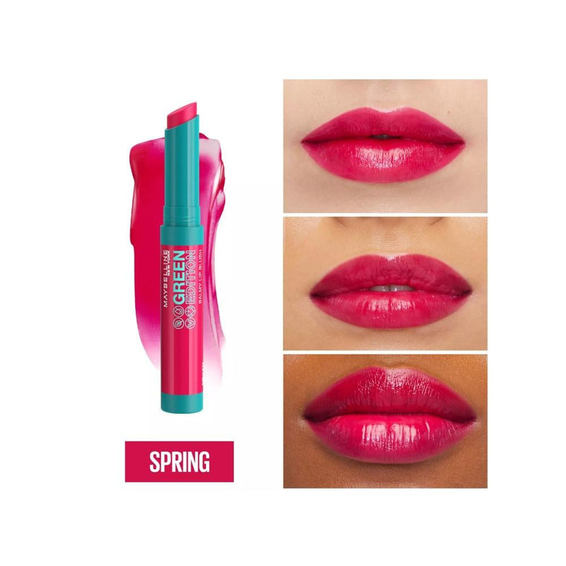 Maybelline Green Edition Lipstick with Mango Oil, Spring 005, 1.7g