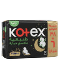 Kotex Maxi Protect Night Pads with Wings - 44 Count