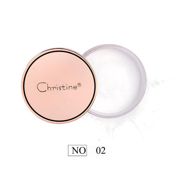 Christine Translucent Loose Setting Powder No. 02 Matte Finish 15g