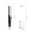 Rebune Ceramic Hair Straightener, Digital Display, 14 Heat Settings, 65W, RE-2219