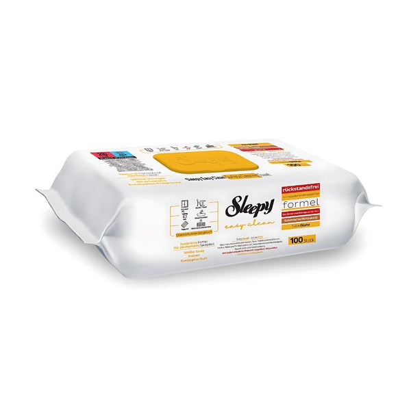 Sleepy Easy Clean Surface Cleaning Wet Towels with Bleach, Baking Soda, White Vinegar, 100 Count
