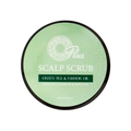 O Plus Green Tea Scalp Scrub for Oily Hair, Exfoliating Cleanser 200ml