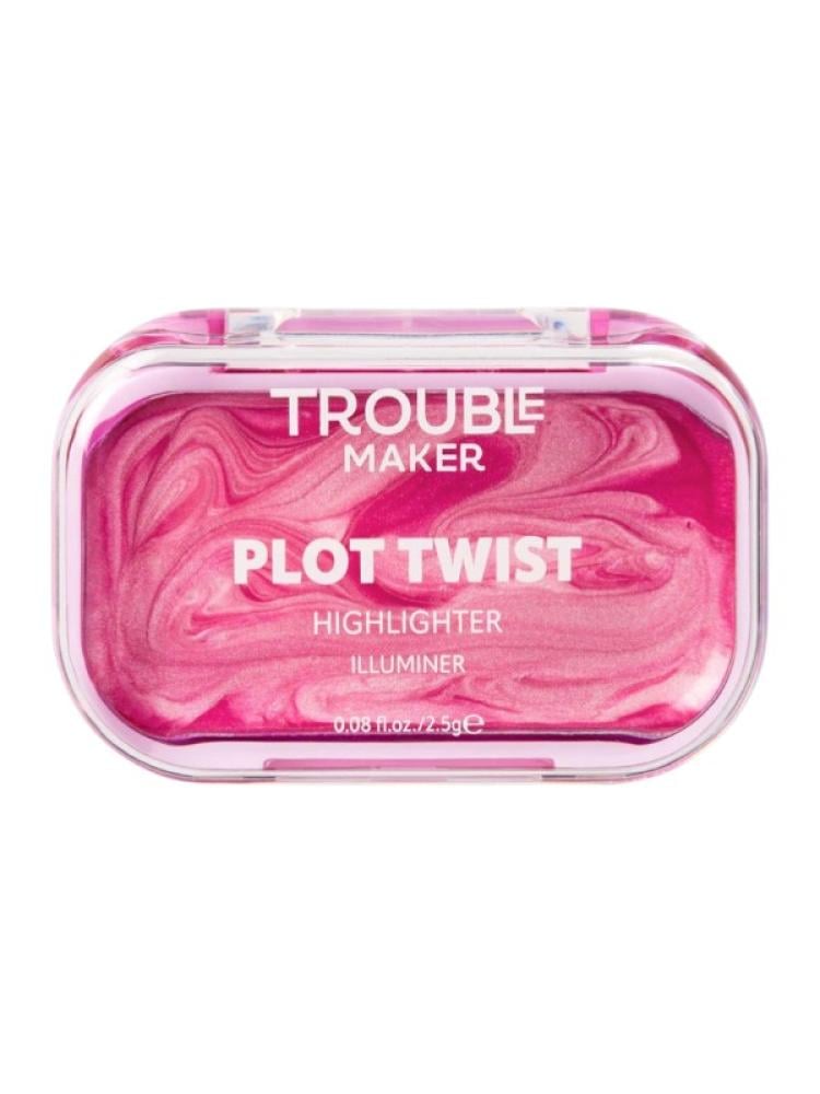 Trouble Maker PlotTwist Cream Highlighter - Spiralling Pink | 2.5g