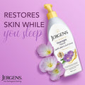 Jergens Moisture Replenishing Night Lotion with Vitamins C, E, B5 - 400ml