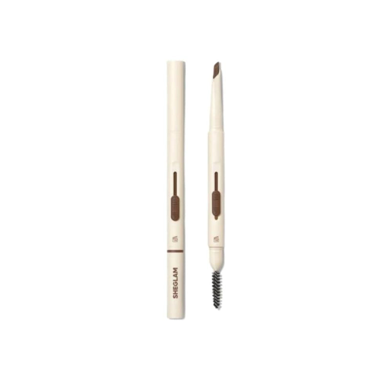Sheglam Peter Brows Eyebrow Pencil, Waterproof, Dark Gray, 15g