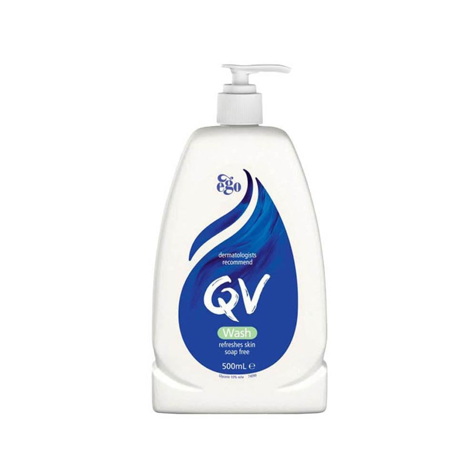 QV Soap Free Body Wash Gentle Cleanser for Sensitive Skin 500ml