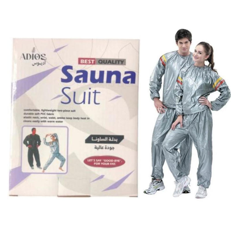 Sauna Sweat Suit Padded Training Apparel Adios Size Large