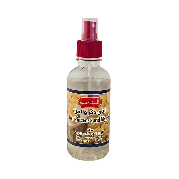 Alnadia Rose Water Toner with Frankincense and Myrrh for Skin Purification, 200 ml