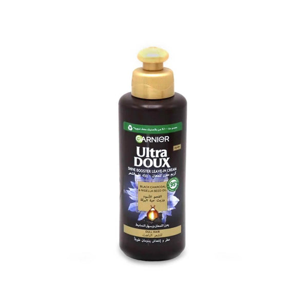Leave-In Cream Black Charcoal & Black Seed Oil Shine Garnier Ultra Doux 200ml