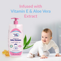 Kids Shampoo Gentle Sulfate Free Tear Free Daily Cleansing Cool & Cool 1000ml