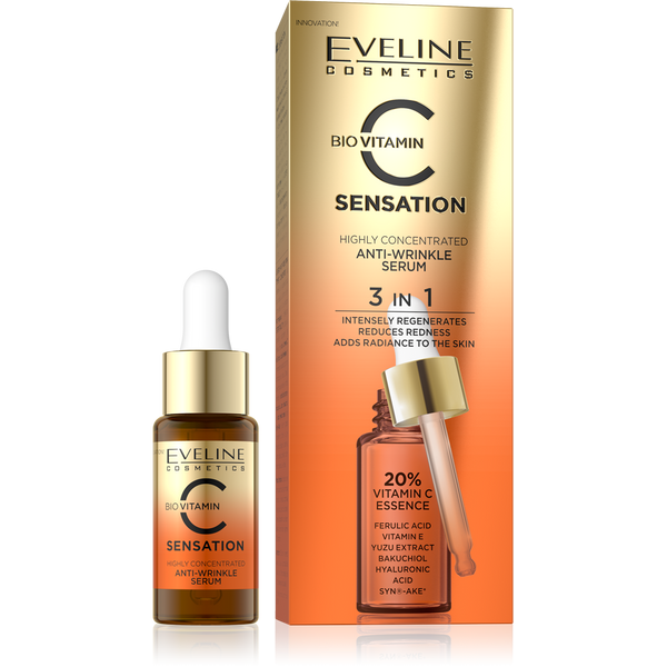 Vitamin C Face Serum Brightening Radiance Concentrate by Eveline 18ml