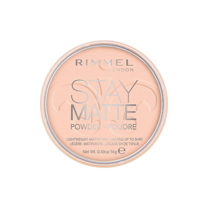 Stay Matte Sheer Pressed Powder 002 Pink Blossom Rimmel London 14g