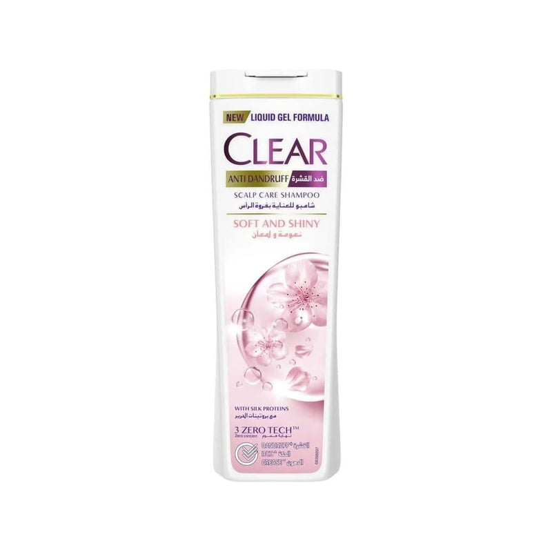 Shampoo for Itchy Scalp Anti-Dandruff Soft & Shiny Clear 600ml