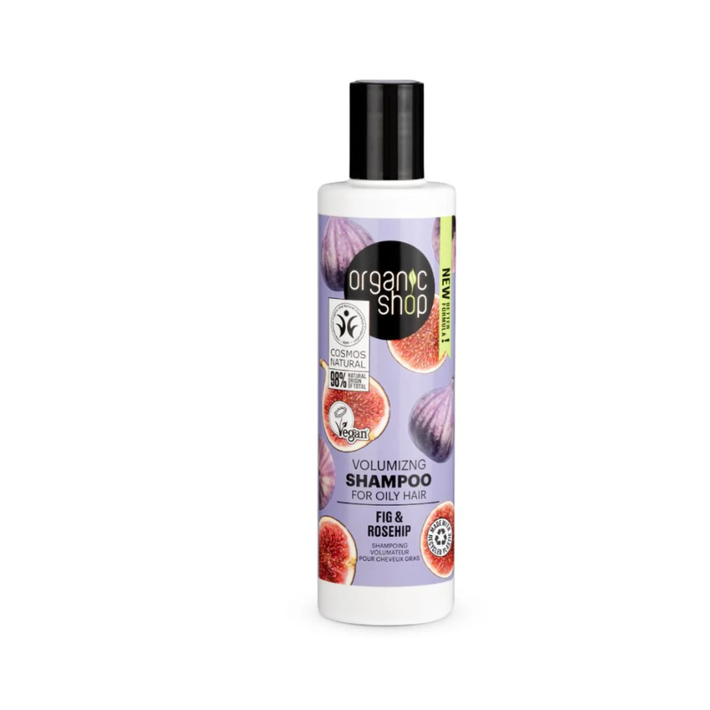 Organic Shop Thickening Shampoo, Fig and Rosehip Extract, Oily Hair, 280ml