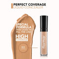 Liquid Concealer Best Liquid Concealer High Coverage Light Beige Flormar 5ml