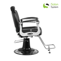 Salon System Black Haircut & Makeup Chair - Model 68618