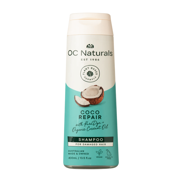 Shampoo for Dry Damaged Hair Nourishing Coconut Formula OC Naturals 400ml