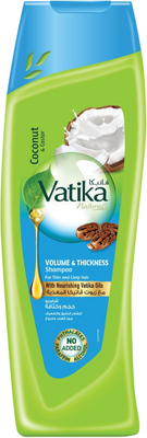 Vatika Shampoo - Volume & Thickness with Coconut & Castor Oil 200ml - Hair Growt
