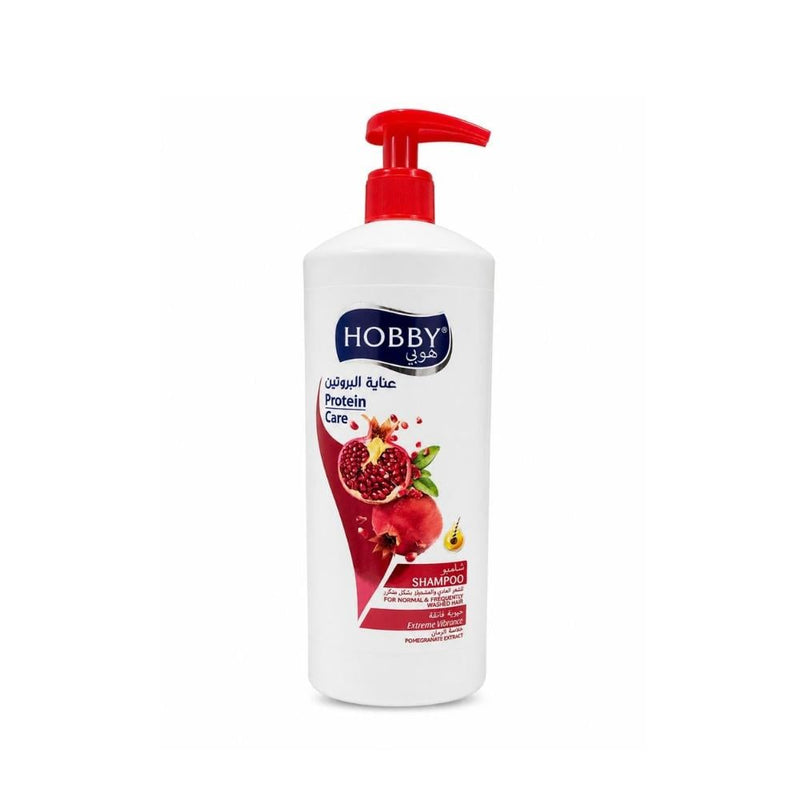 Protein Shampoo for Damaged Hair Pomegranate Extract Care Hobby 1000ml