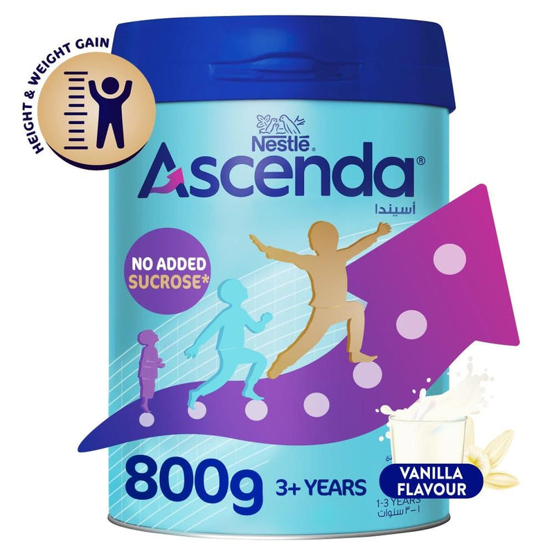 Toddler Milk Formula Stage 3 Nutritional Support Ascenda 800g