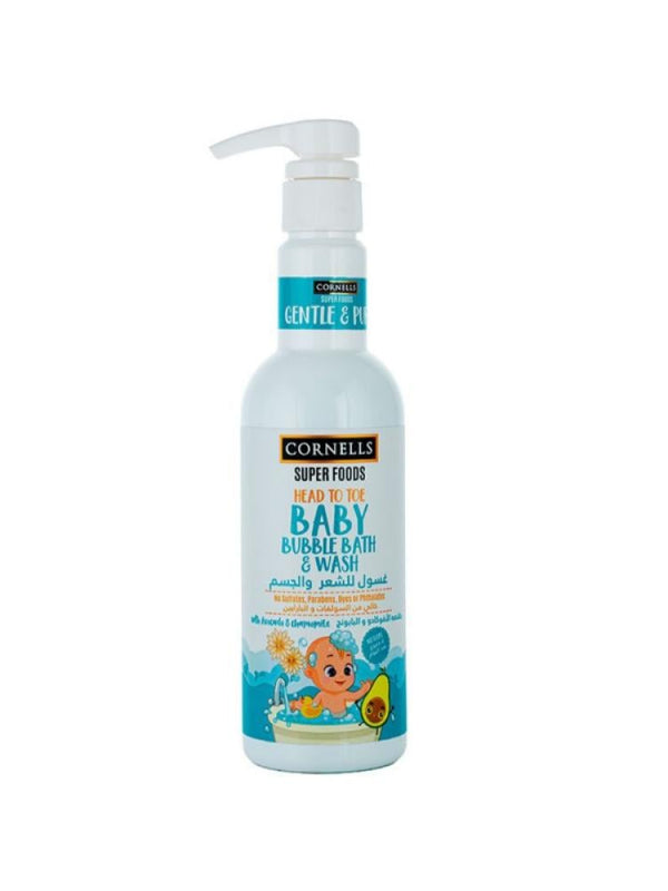 Cornells Baby Hair & Body Wash with Avocado & Chamomile - 500ml