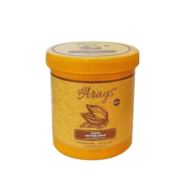 Al Arayes Cocoa Butter Cream for Dry Skin Moisturizer, 250g