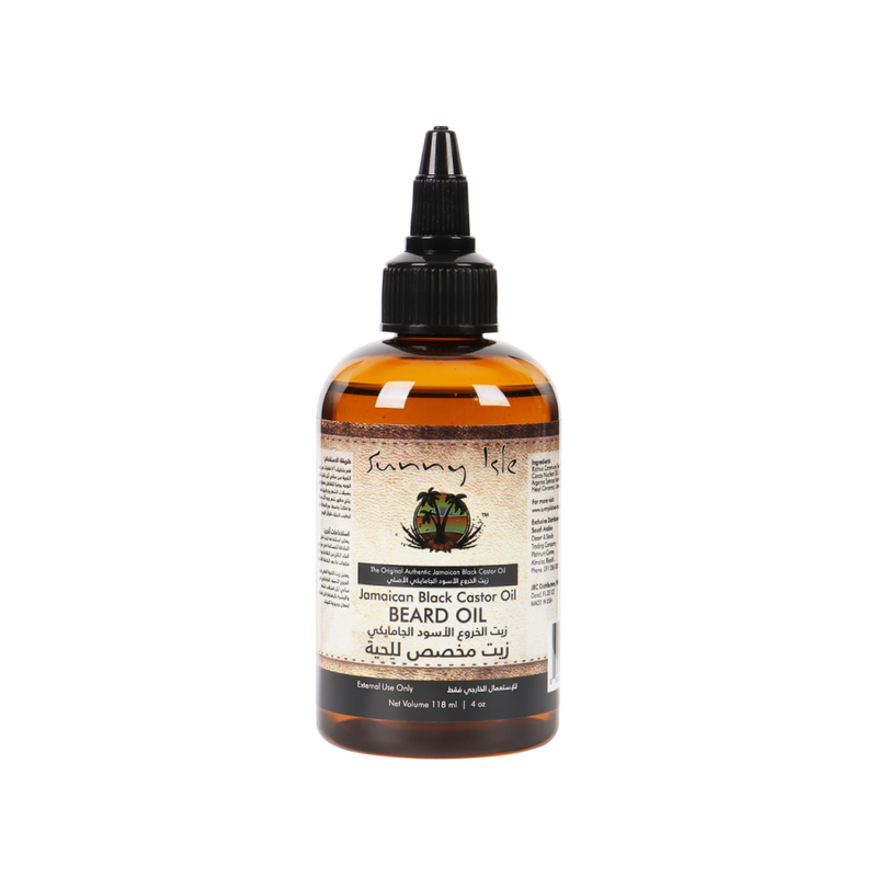 Beard Oil Jamaican Black Castor Oil For Beard Growth Sunny Elle 118ml