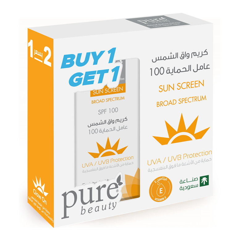 SPF 50 Sunscreen For Face Broad Spectrum Sensitive Skin Pure Beauty 50ml