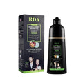 Rda Black Hair Dye Shampoo with Argan Oil and Collagen, 400ml