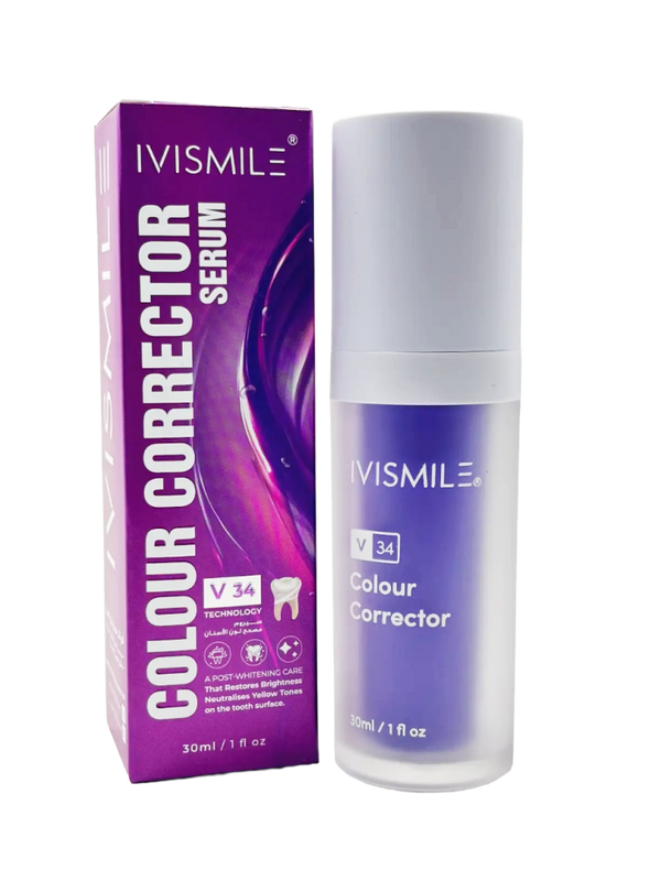 Best Teeth Whitening Serum V34 Colour Corrector Brightening IVISMILE 30ml
