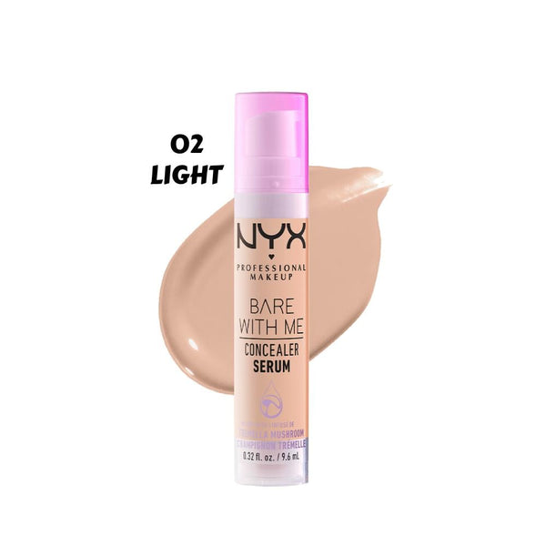 NYX Bare With Me Concealer Serum Enriched Hydrating 02 Light
