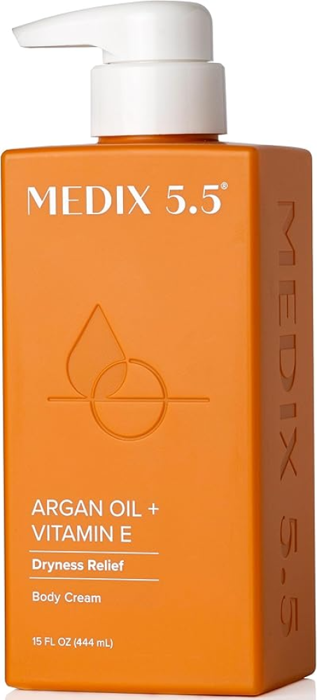 Top Rated Body Cream Argan Oil Vitamin E Medix 5.5 444ml