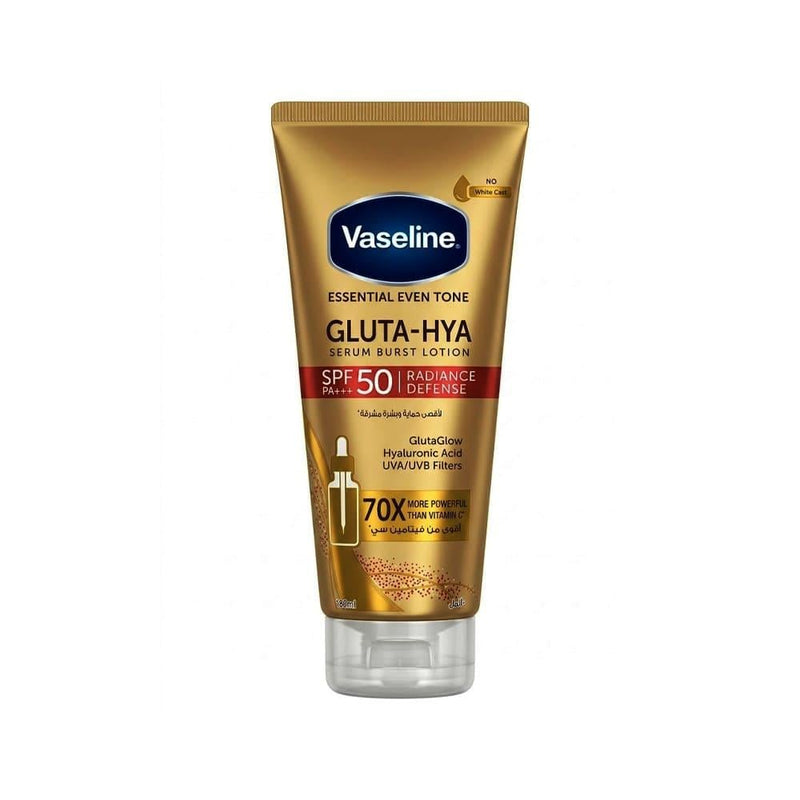 Sunscreen Body Lotion SPF 50 Moisturizing Serum Vaseline 180ml
