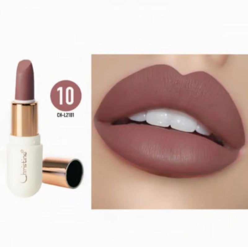Christine Romance Mini Lipstick W10 Matte Finish Dreamy Pink