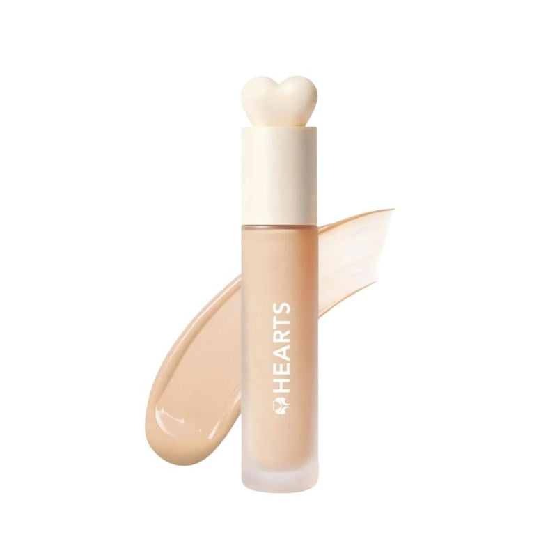 Hearts Concealer L2 Light Golden Buildable High Coverage
