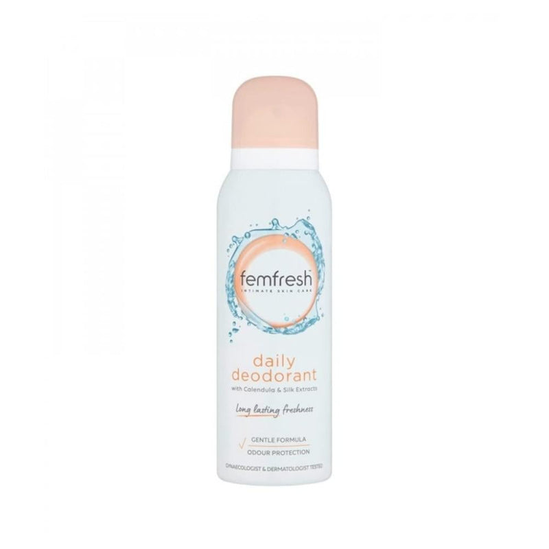 Femfresh Intimate Deodorant Spray, Hypoallergenic, 125ml