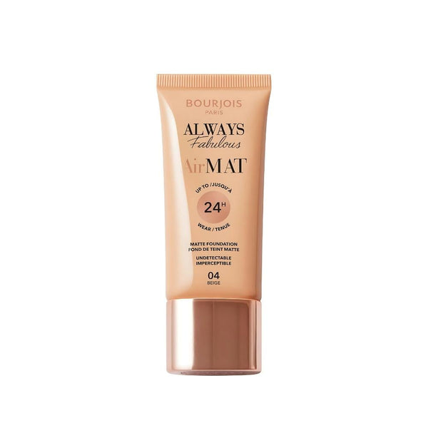 Bourjois Air Mat Foundation, Matte Finish, 24-Hour Wear, 04 Beige