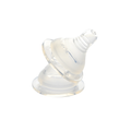 Baby Zone Silicone Feeding Nipple Size ML 2-Pack 6 Months+