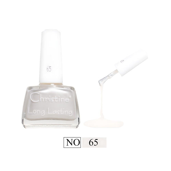 Christine Nail Polish Number 65 Quick-Drying Glossy Finish Long-Lasting