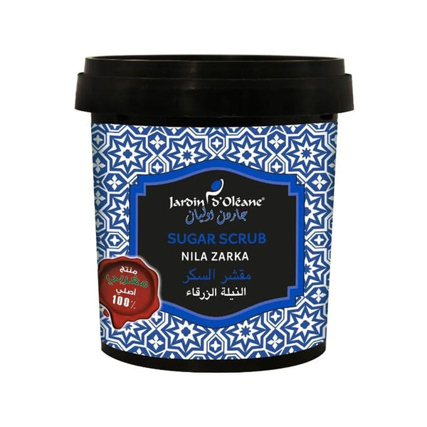 Top Rated Sugar Scrub Blue Indigo Argan Oil Jardin d'Oleane 600g