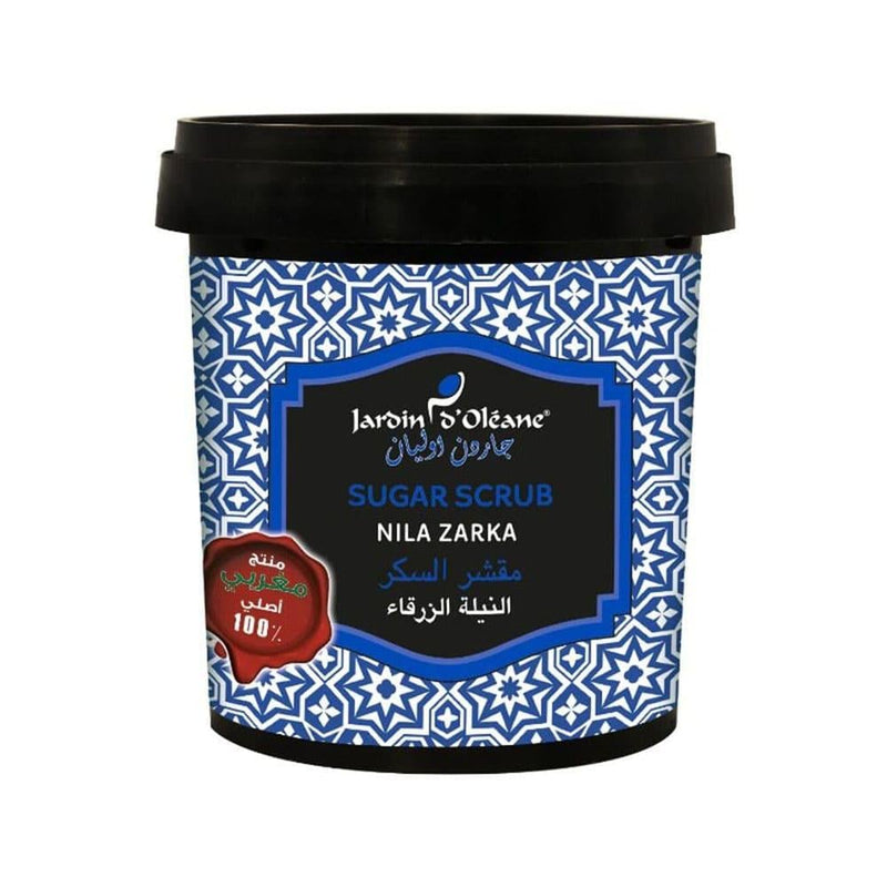 Top Rated Sugar Scrub Blue Indigo Argan Oil Jardin d'Oleane 600g