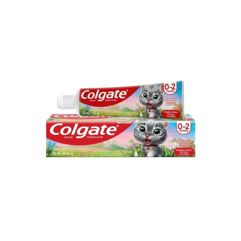 Baby Toothpaste for Babies and Toddlers 0-2 Years Strawberry Colgate 50ml