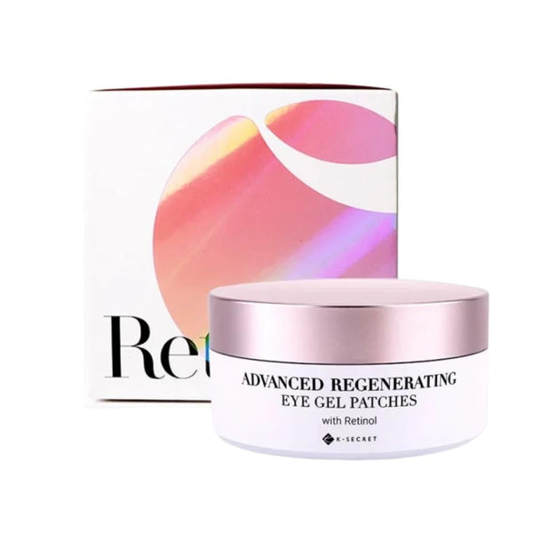 K-Secret Retinol Eye Gel Patches for Firming and Hydrating, 60 Count