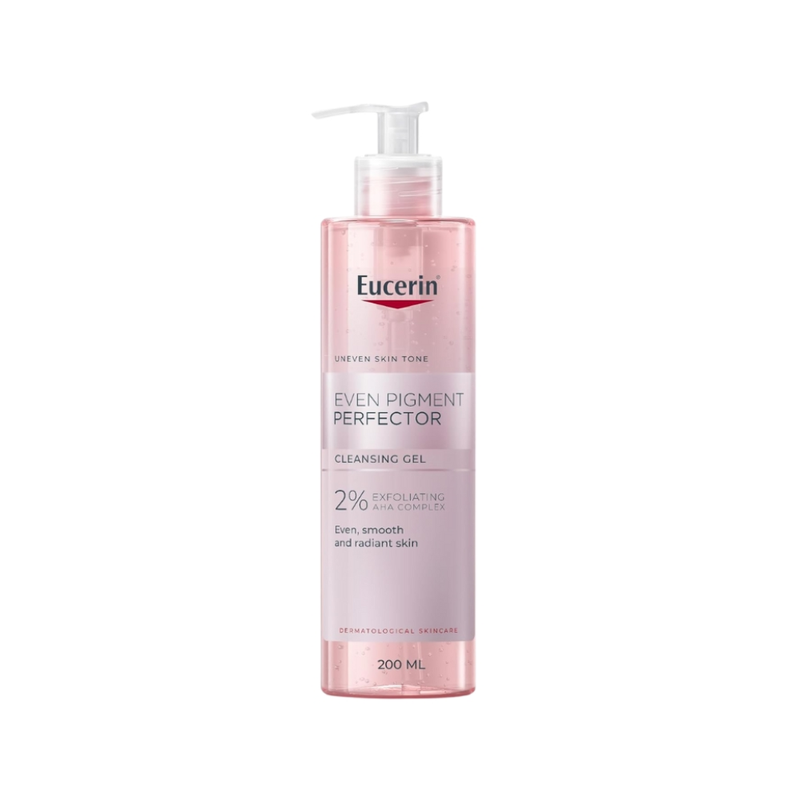 Eucerin Even Pigment Perfector Gel Cleanser, Exfoliating Wash, 200ml