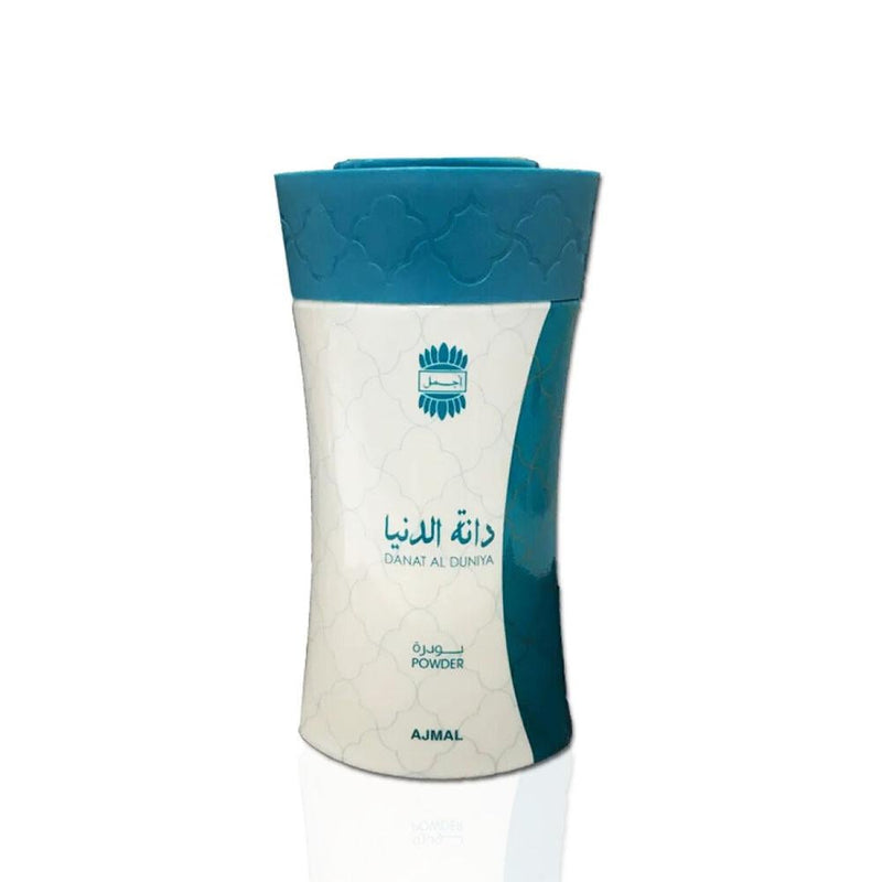 Perfumed Body Powder with Puff Danat Al Dunya Ajmal 80g