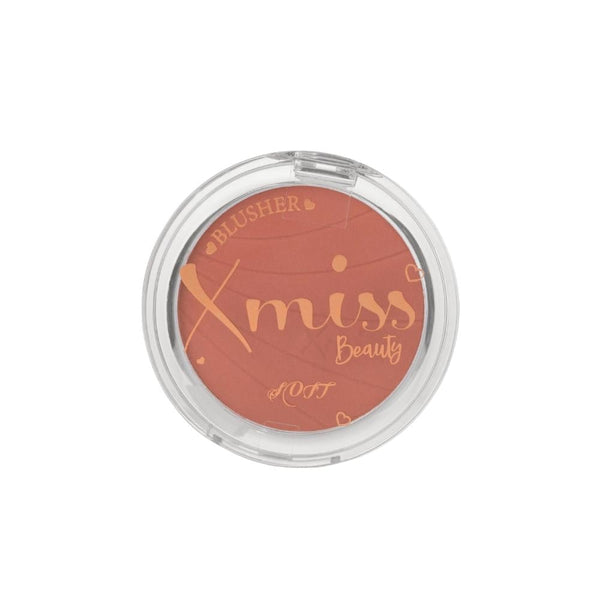 X Miss Beauty Powder Blush Matte Finish Long-lasting 02